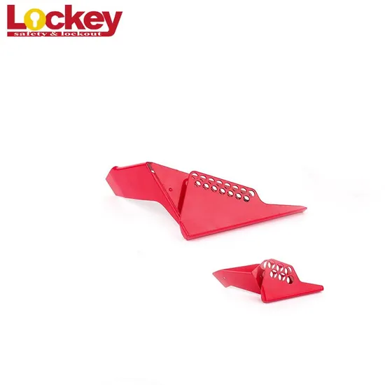 Valvola a sfera standard in acciaio a 7 fori Lockey Red per tubi Sbvl02