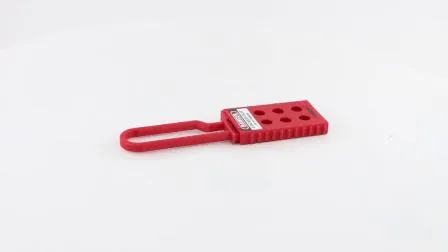 Cerniera di sicurezza con grillo rosso OEM da 7 mm, applicabile a luoghi industriali
