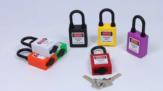 Lucchetto antipolvere in nylon resistente da 38 mm per il blocco di sicurezza