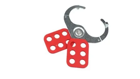 Chiusura a gancio Loto in acciaio da 25 mm con blocco a gancio