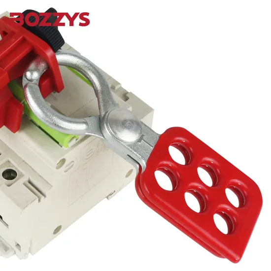 Bozzys Master Lockout Hasp con maniglia in PVC